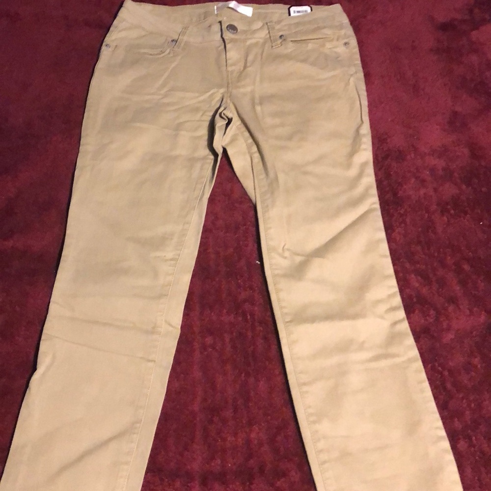 Khaki jeans